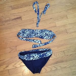 Lauren Ralph Lauren bikini two piece swimsuit sz 8